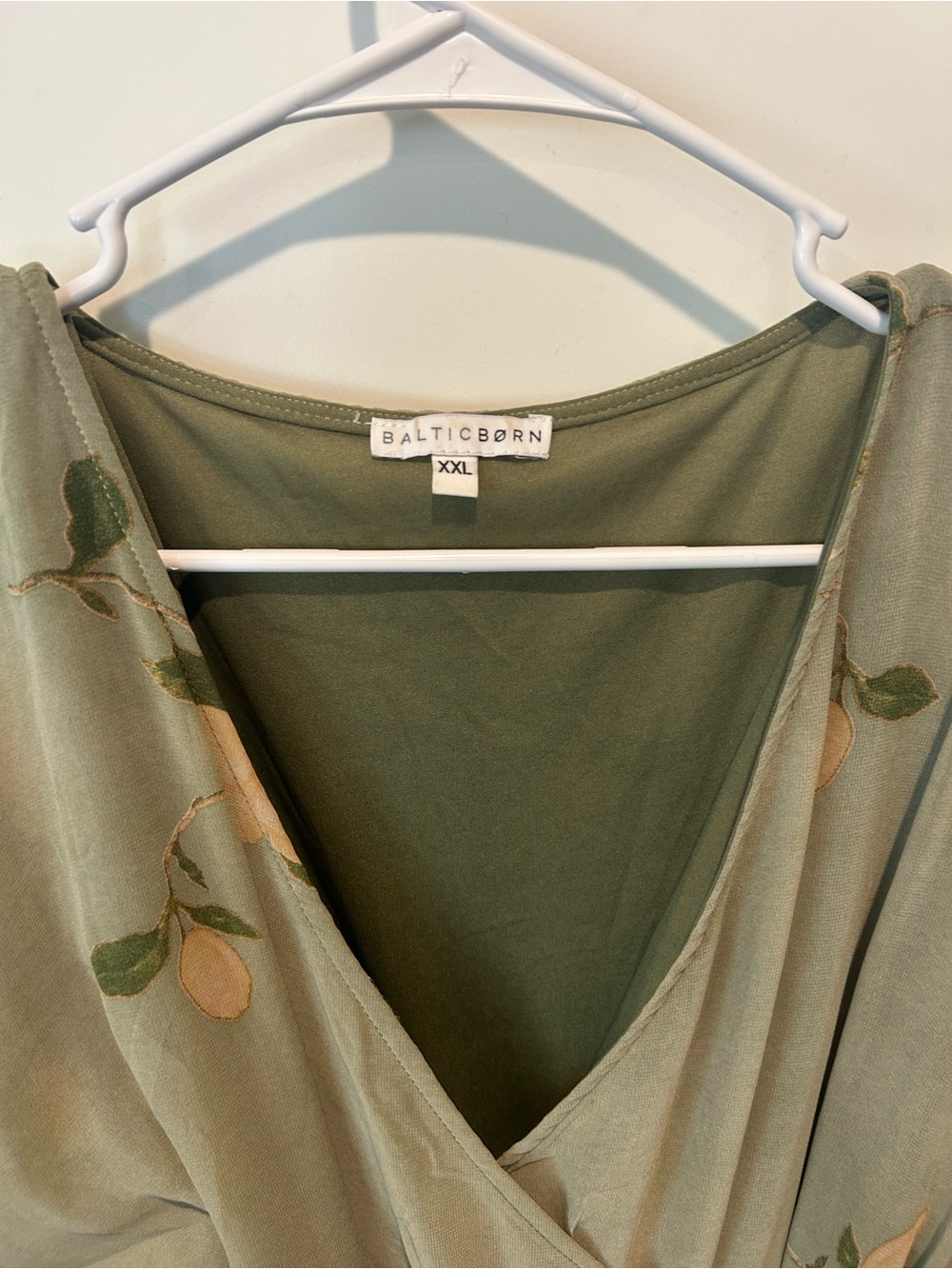 Baltic Born Kia Kimono Maxi Dress in Sage Green - Picture 4 of 11